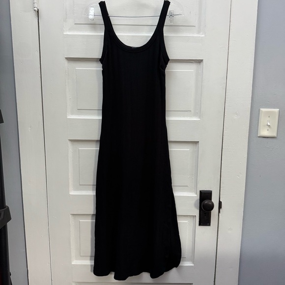 Dresses & Skirts - Ribbed Maxi Tank Dress Vitamin A Womens Estimated Small Black Sleeveless